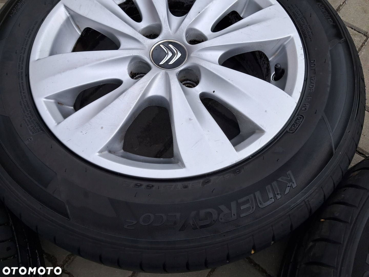 Citroen C3 II Felgi aluminiowe 15" koła LATO 185/65R15 Hankok 2023 7mm - 12