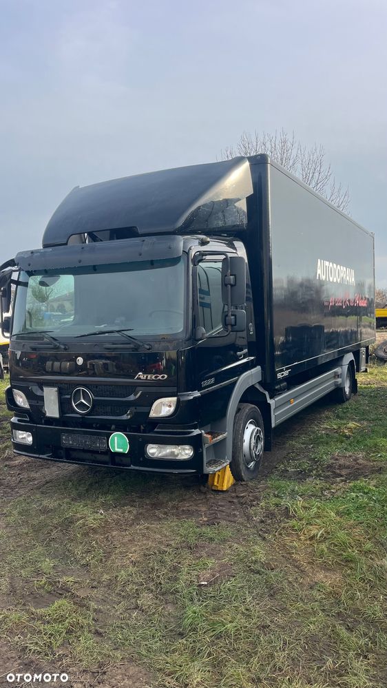 Mercedes-Benz Atego 1222 Kontener Winda Klima 19.5 koła (Hakowiec Laweta Firanka Chłodnia) - 1