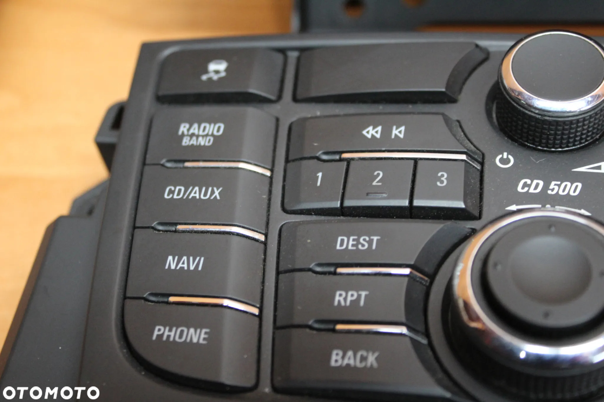 RADIO PANEL WYŚWIETLACZ PANEL KLIMATYZACJI OPEL ASTRA J CD500 EUROPA 13337251 13346052 13346098 13223793 - 8