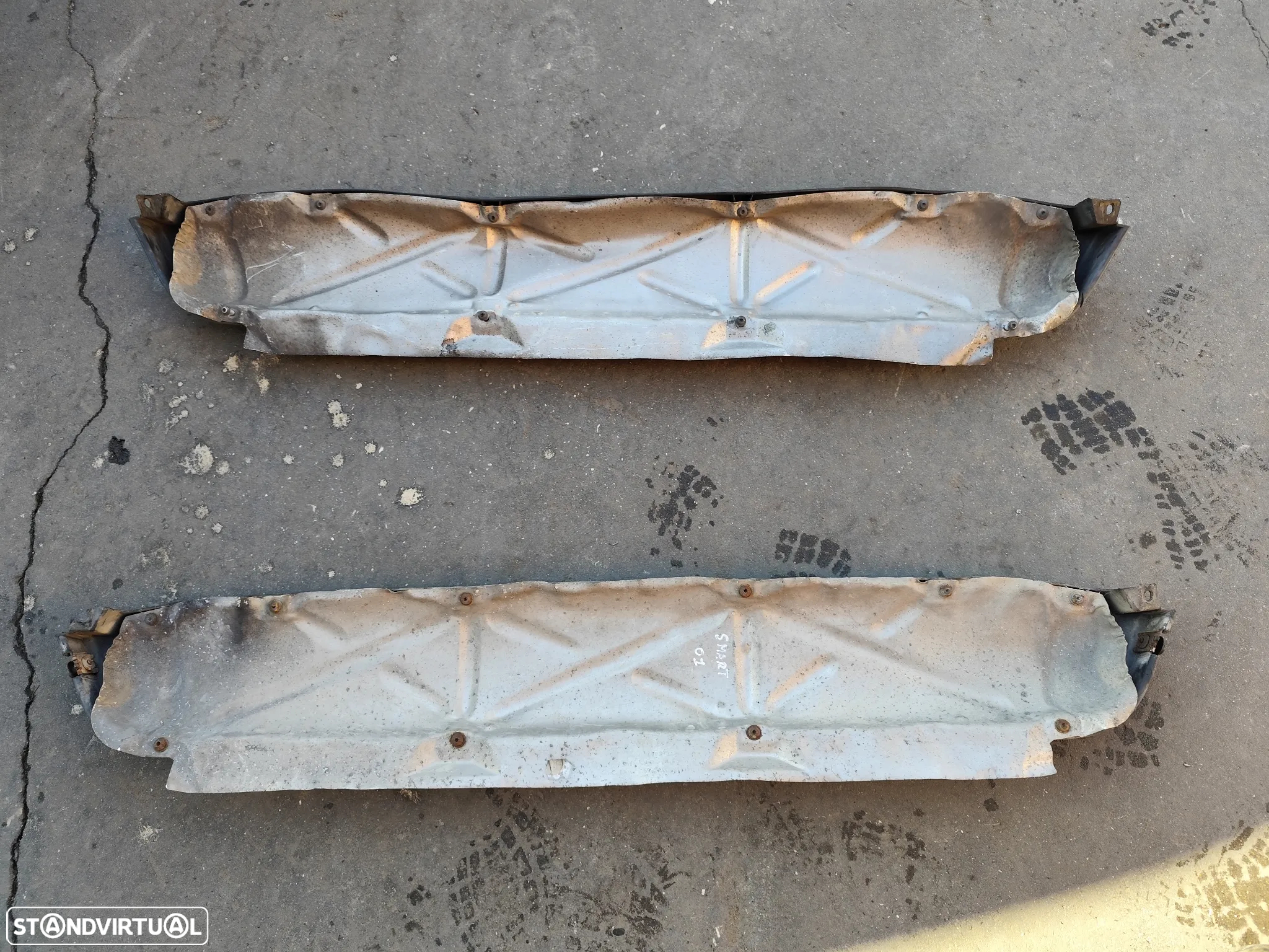 SMART FORTWO 450 PLASTICO FRISO TRAS PARA CHOQUES - 6