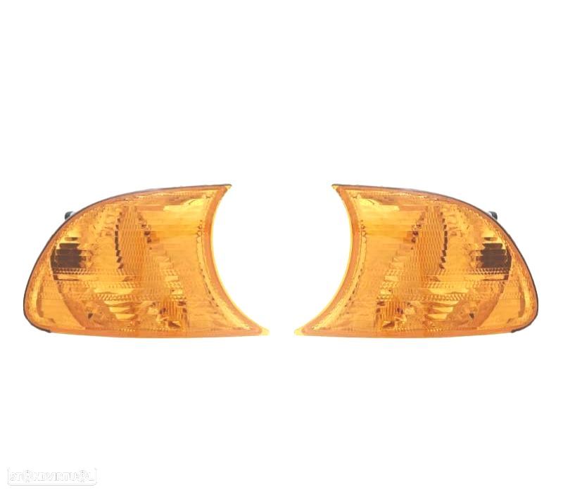 PISCAS FRONTAIS BMW SERIE 3 E46 COUPÉ 99-01 ÂMBAR - 1