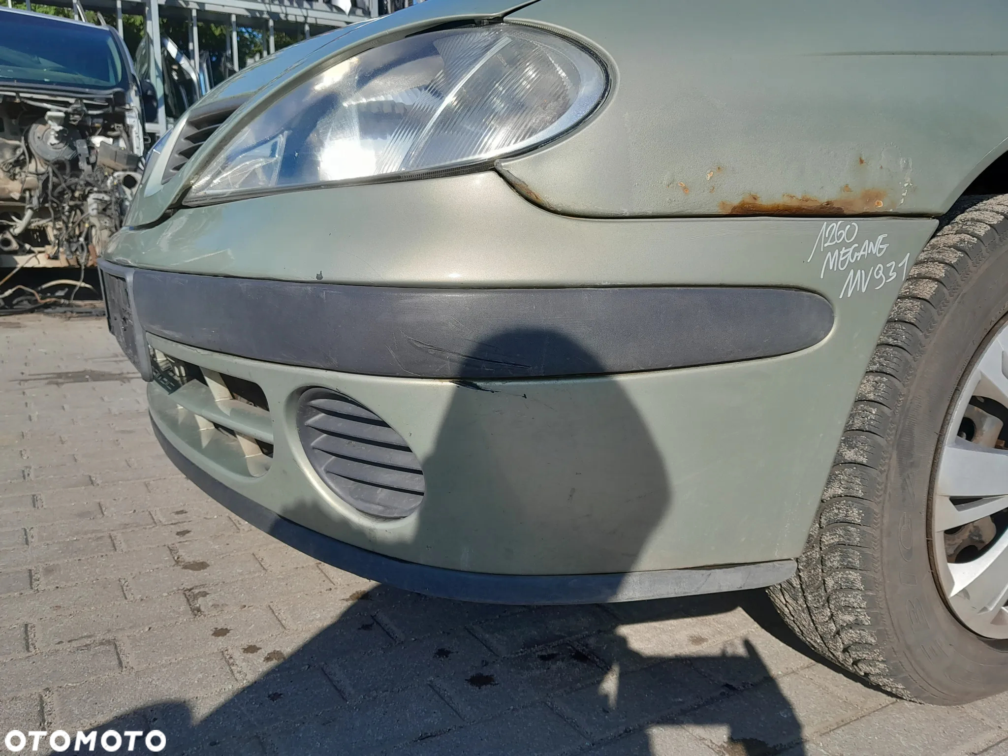 RENAULT MEGANE I ZDERZAK PRZEDNI PRZÓD KOLOR: MV931 - 3