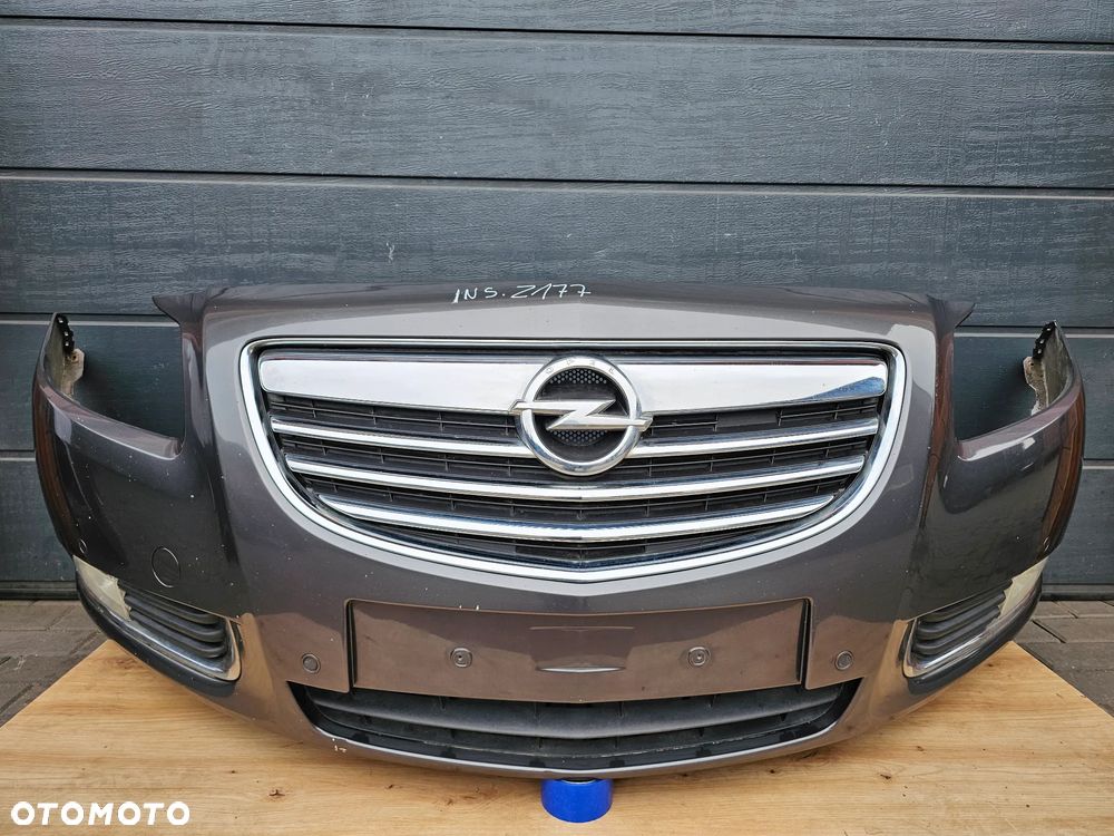 ZDERZAK PRZÓD PRZEDNI PRZED LIFT OPEL INSIGNIA A Z177 PDC ATRAPA KRATKI KOMPLET EUROPA - 1