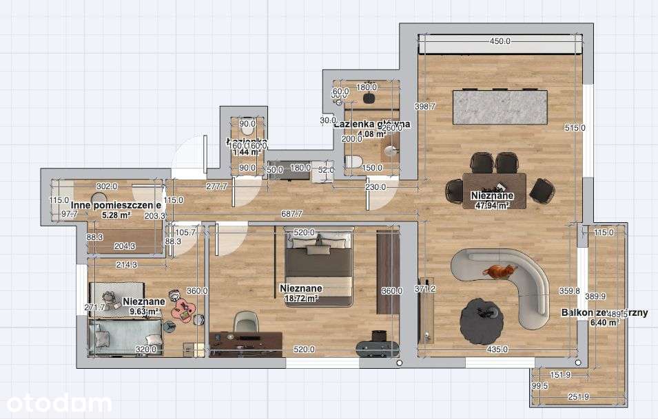 Praga 4M 85 m² balkon,cpiwnica przedwojenna kamienica (udział 28%)