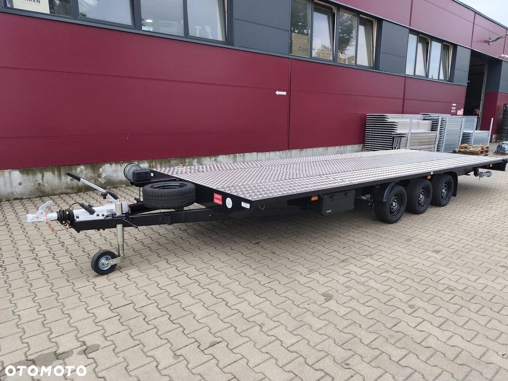 Besttrailers Laweta Warior NM Besttrailers 6,5 x 2,2m, DMC 3500kg, koła R13C, podjazdy, wciągarka ALKO - 1
