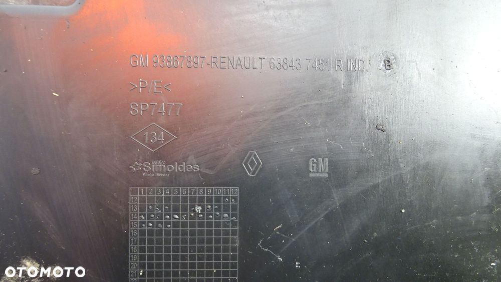 NADKOLE LEWE PRZEDNIE OPEL VIVARO B - 5