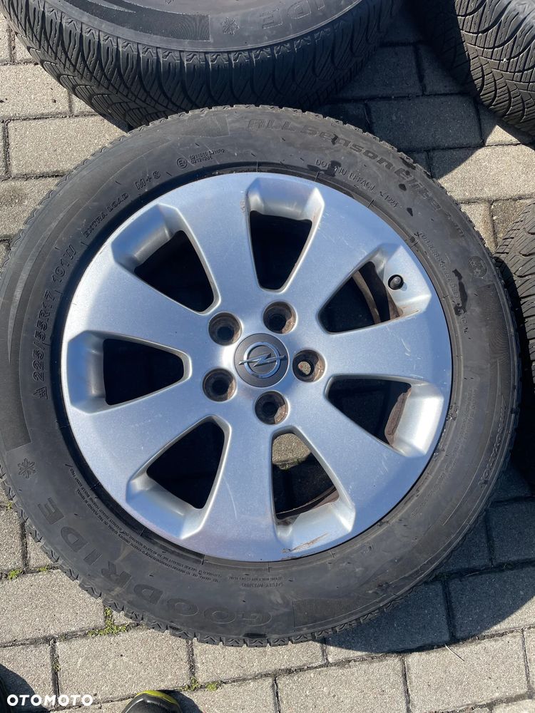 Opel Insignia A Felgi aluminiowe R17 13235010 FELGI ALUMINIOWE 5X115 ET46 KOŁA opony 5x115 235/45/18 oryginał komplet 225/55R17 - 4