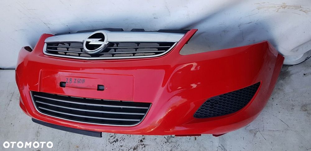 zderzak przód grill Opel Zafira B lift - 2