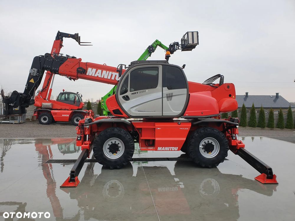 Manitou MRT ROTO 2150+Privilege KOSZ/PILOT/WIDŁY SPROWADZONA SUPER STAN - 2
