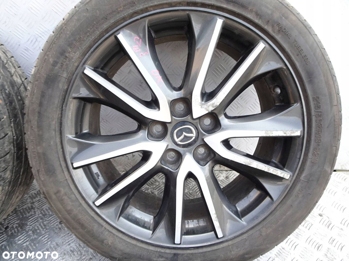Alufelgi z oponami KPL. Mazda CX-3 18" 5x114.3 ET 50 - 7