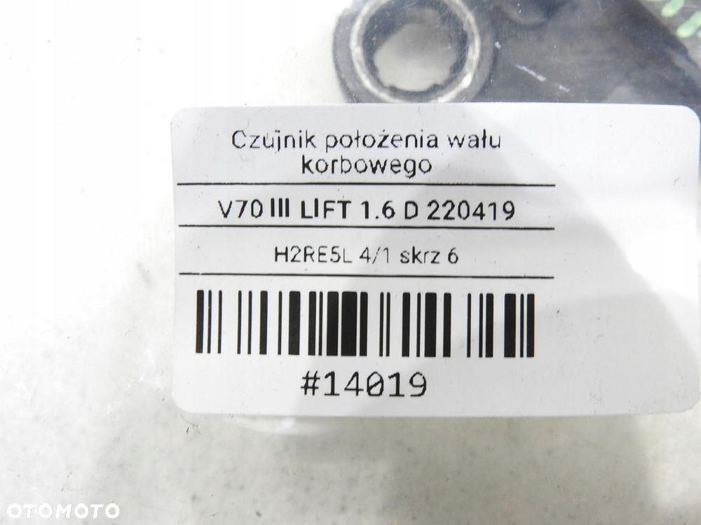 CZUJNIK POŁOŻENIA WAŁU VOLVO V70 III 1.6 D - 6