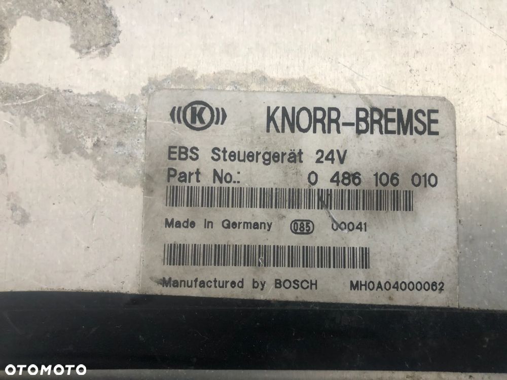 KOMPUTER EBS STEROWNIK MODUŁ SCANIA 4 124 0486106010 - 2