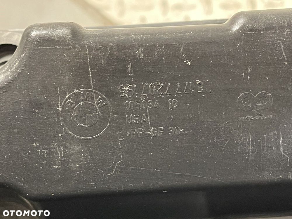 SLIZG MOCOWANIE UCHWYT NAKŁADKI LISTWY PROGOWEJ LEWEJ LEWA  BMW X5 E70 7207195 - 3