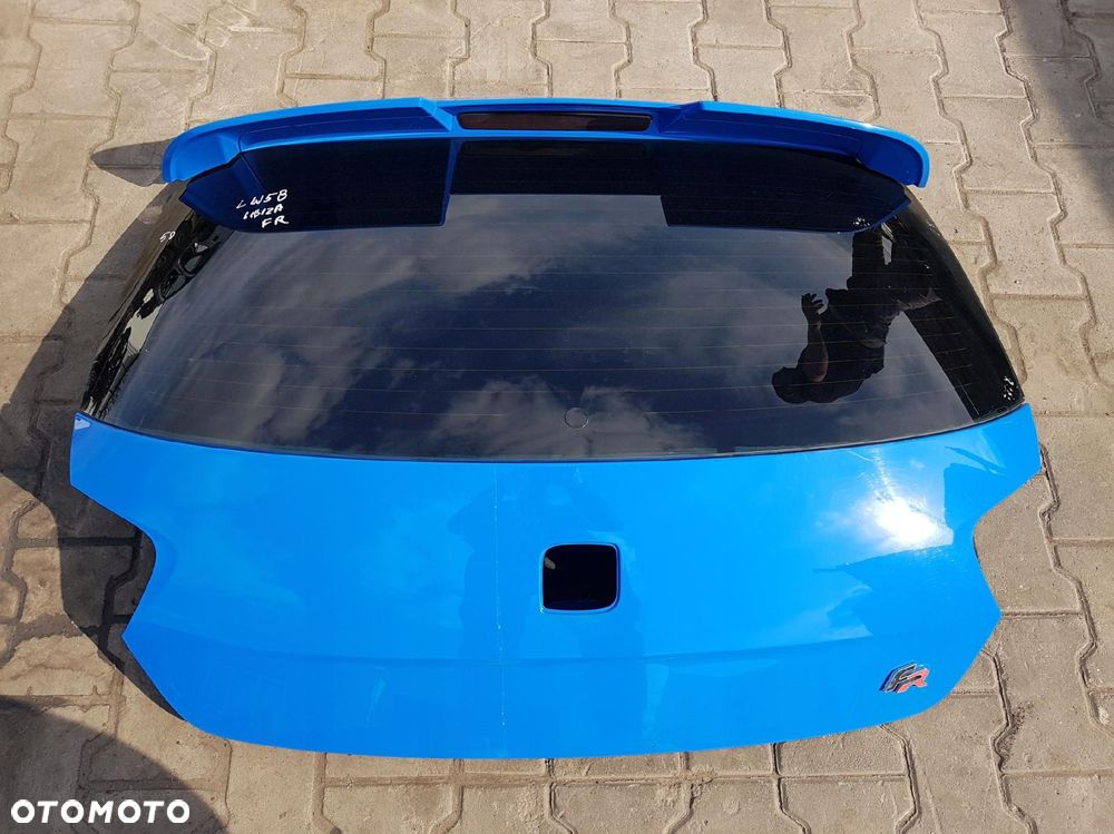 SEAT IBIZA 4 IV FR 08-12r HB KLAPA BAGAŻNIKA TYŁ LW5B 5D - 2