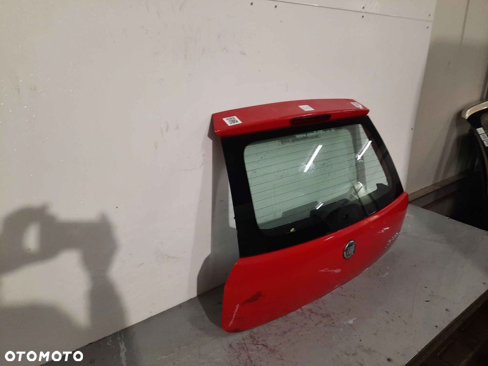 } KLAPA TYŁ TYLNA BAGAŻNIKA DO FIAT GRANDE PUNTO 199/A CZERWONA - 3