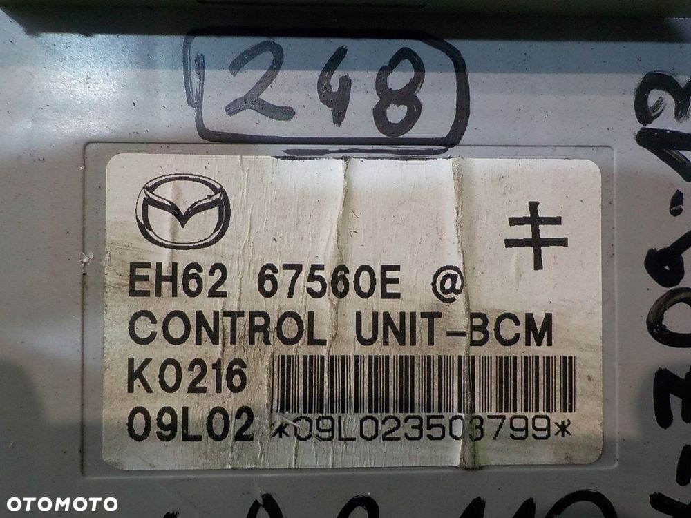 MAZDA CX7 LIFT 2.2 D 10r 5D modul sterownik BCM EH6267560E - 12