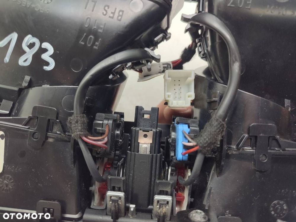 KRATKA NAWIEWU ŚRODKOWA LISTWA DEKOR DESKI BMW 5 F10 F11 9166649 9166891 - 6