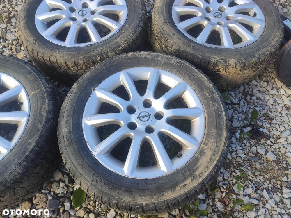 KL Koła Felgi Opel Zafira II Astra H 5x110 R16 6,5" x 16 ET 37 Opony Zima 205/55r16 13116623 - 2