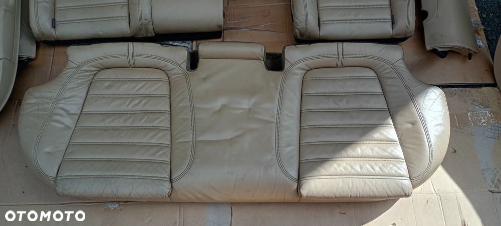 Fotele kanapa boczki podłokietnik komplet skóra VW Passat B6 - 8