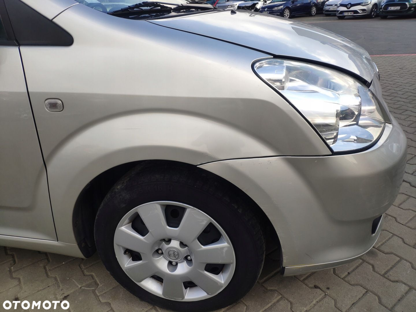 COROLLA VERSO II ZDERZAK PRZÓD MASKA BŁOTNIK LAMPA 04-08 1C0 1CO PAS ATRAPA - 7