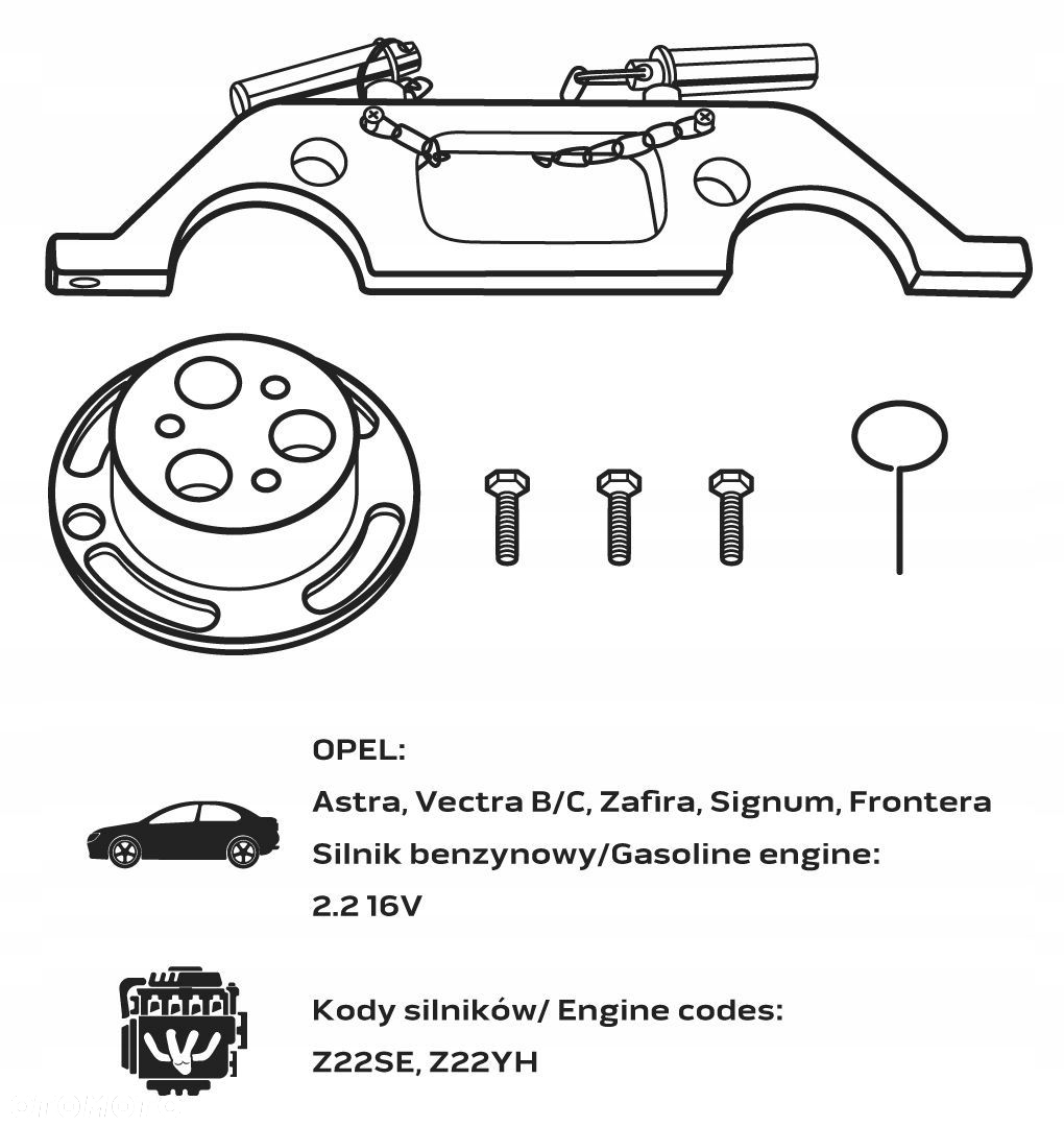 NEO TOOLS ZESTAW BLOKAD ROZRZĄDU DO BENZYNA DIESEL OPEL WALIZKA 11-331 - 9