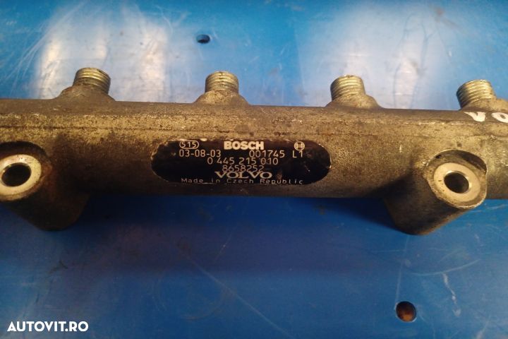 Rampa injectoare 2.4 D 0445215010 8658252 MX1253 Volvo S60 1 [facelif - 2