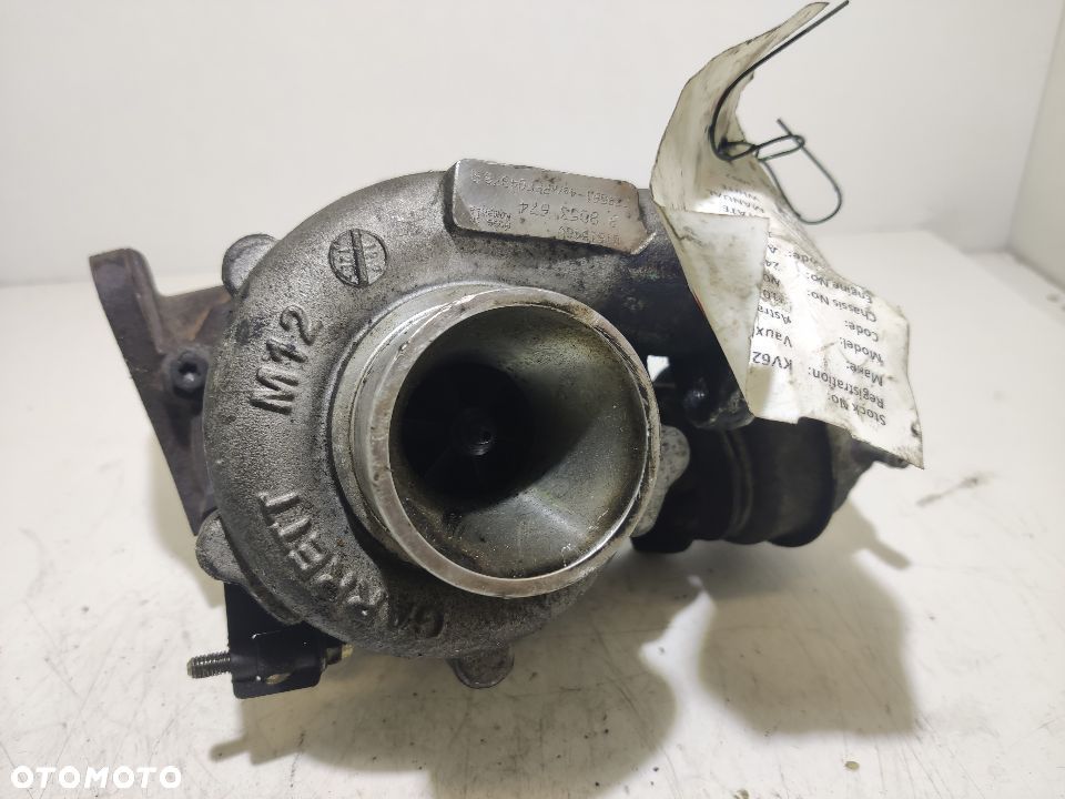 TURBINA TURBOSPRĘŻARKA  OPEL ASTRA J 1.7 CDTI 2012 r. nr   98053674 - 3