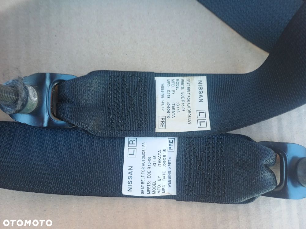 Nissan Note II E12 poduszki pasy kokpit poduszka sensor komplet - 5