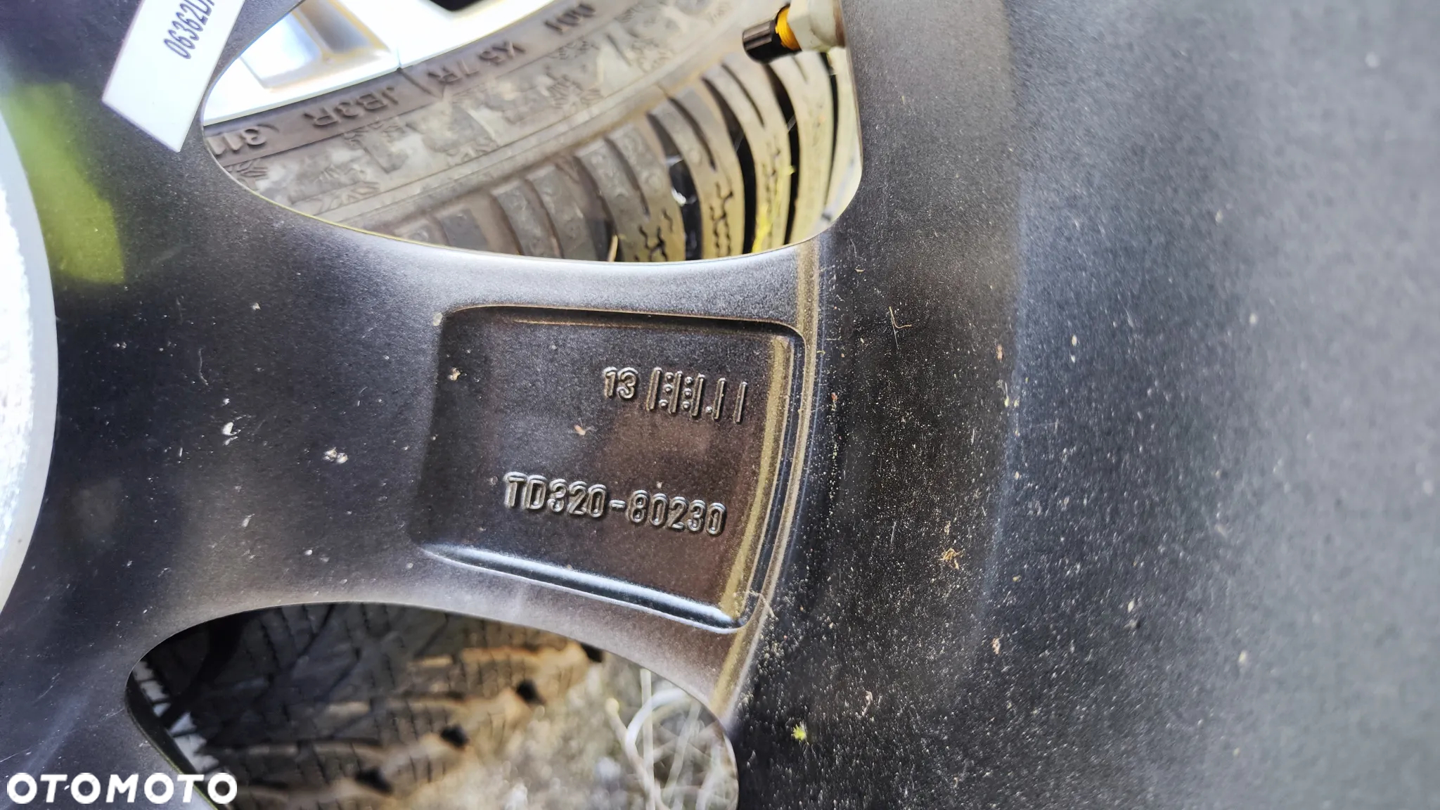 Lexus IS 300h 13- RC 200t 300h 14-17 Felga Aluminiowa z Czujnikiem Opona 1szt. - 12