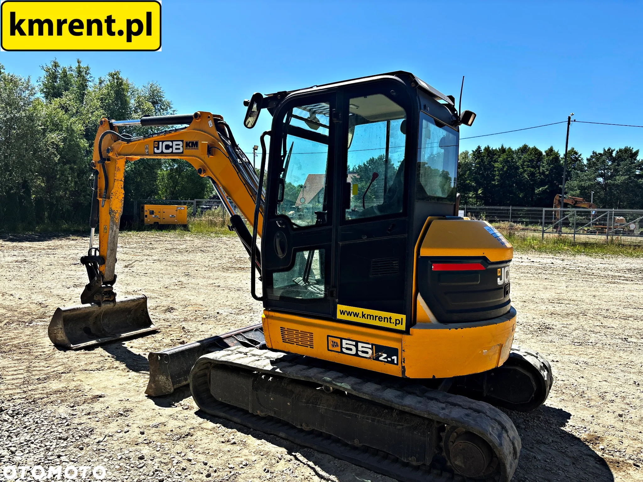 JCB 55Z-1 MINI-KOPARKA 2018R. | JCB 51 8050 8055 CAT 305 VOLVO ECR 48 - 9