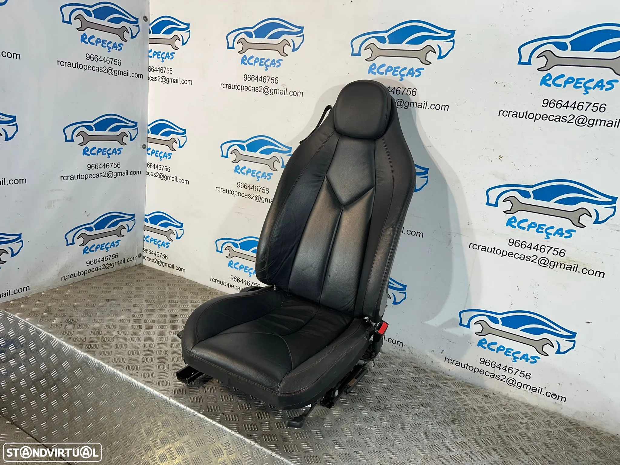 .Conjunto Bancos Frente Frontais Pele Mercedes Benz SLK R171 2002 - 2011 - 10