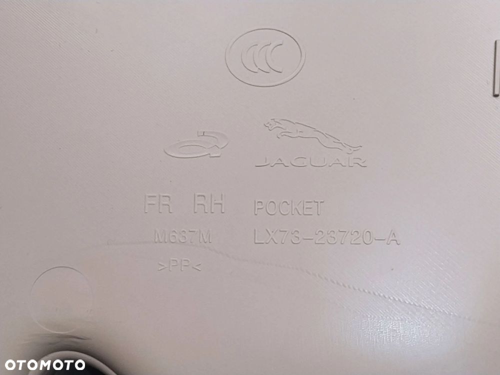 JAGUAR XE X760 BOCZEK TAPICERKA DRZWI PRZÓD PRAWY ORYGINAŁ - 5
