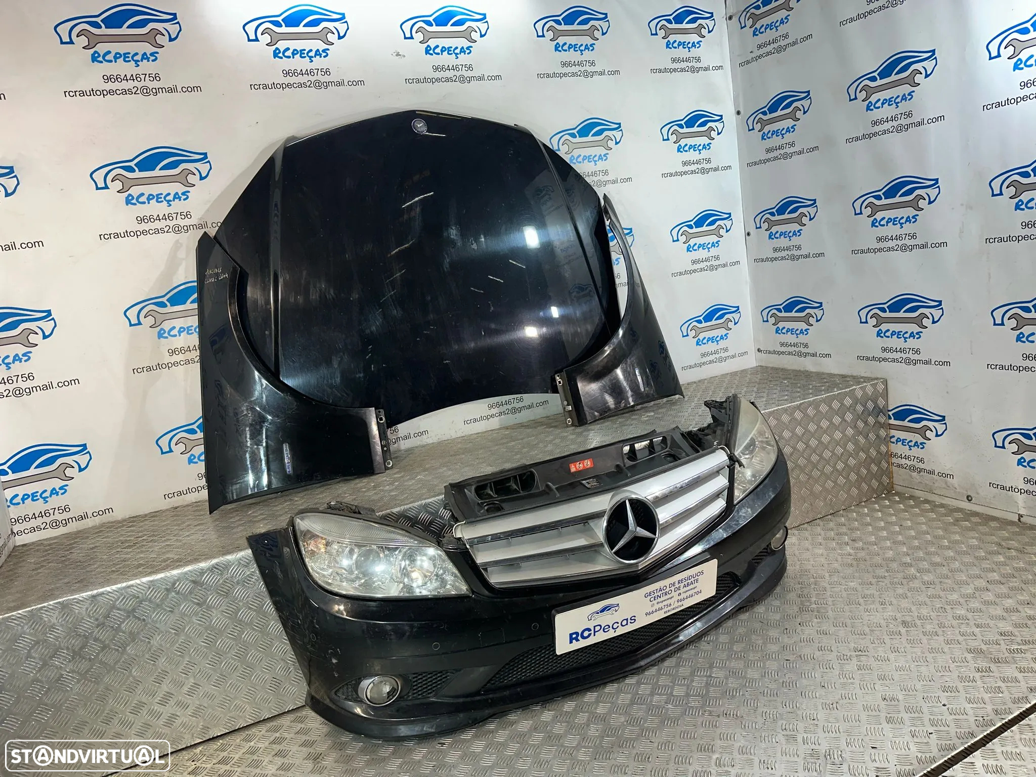 .Frente Completa Mercedes Benz Classe C W204 Sport Diesel 2006 - 2011 - 3