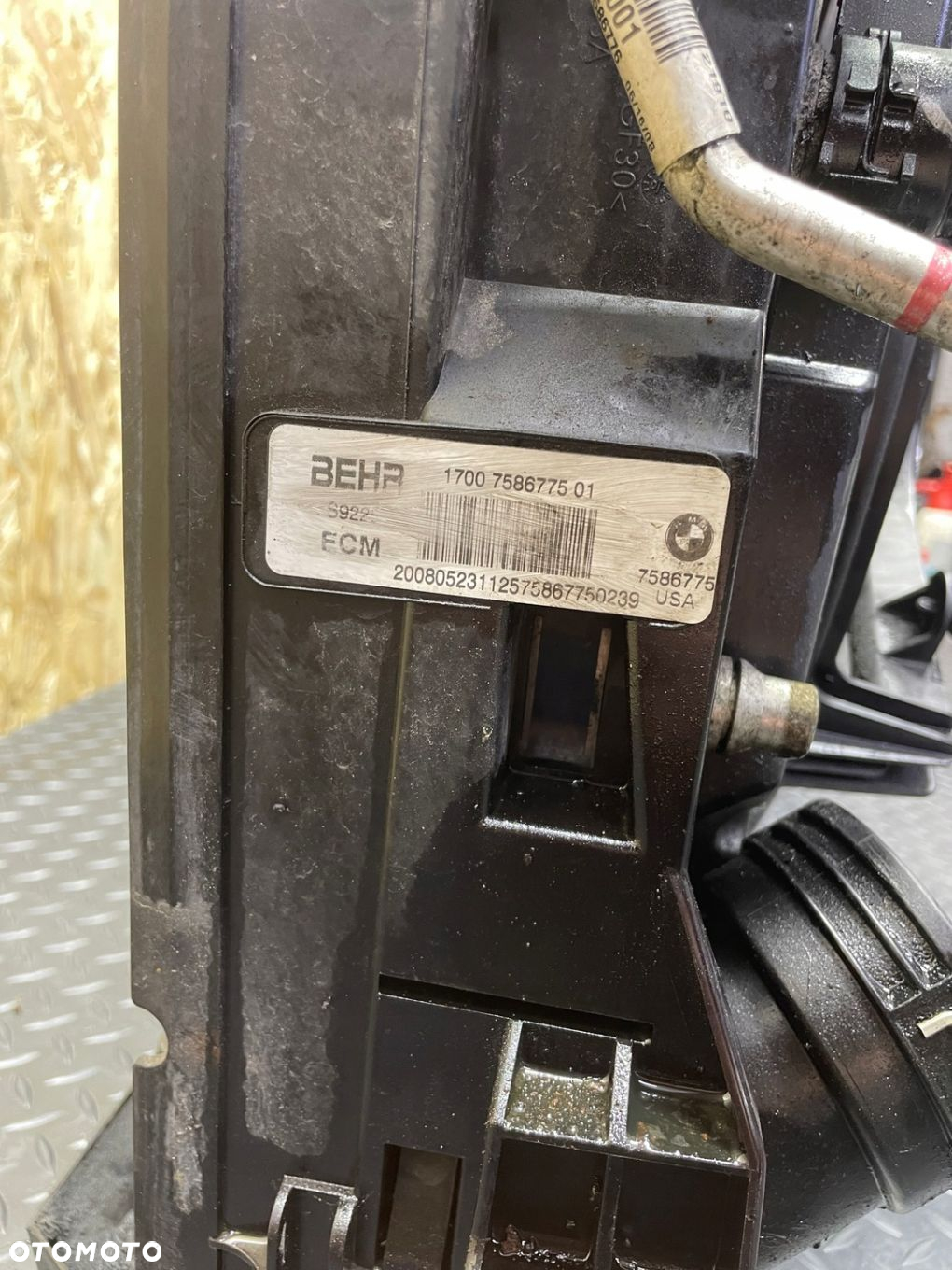 KOMPLET CHŁODNIC CHLODNICE WENTYLATOR BMW E70 M57 3.0 AUTOMAT - 7