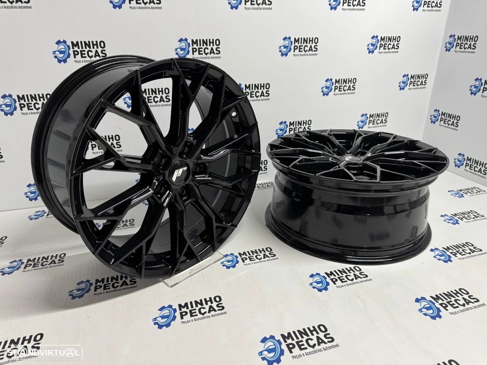 Jantes Japan Racing (JR49) em 18 preto brilho (5x112) - 6