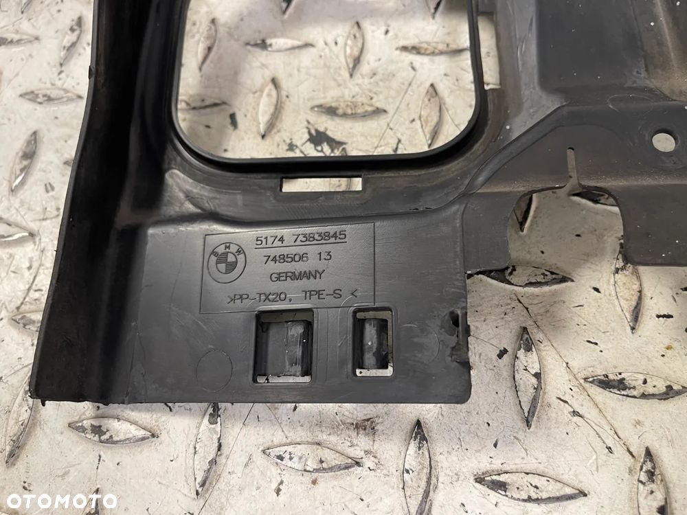 KIEROWNICA KANAŁ POWIERTRZA WLOT GÓRNY BMW 5 G30 G31 F90 7383845 - 9