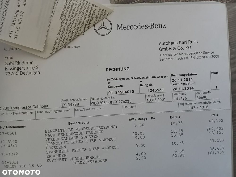 Mercedes-Benz CLK - 35