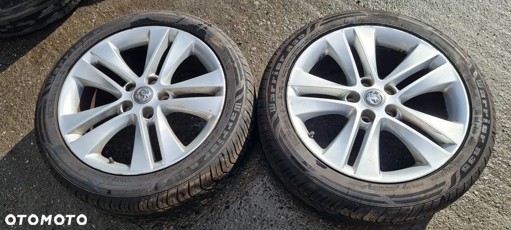 2 X KOŁA ALU 18'' 5X115 OPEL ASTRA J IV ZAFIRA C Z OPONAMI 235/45/18 - 2