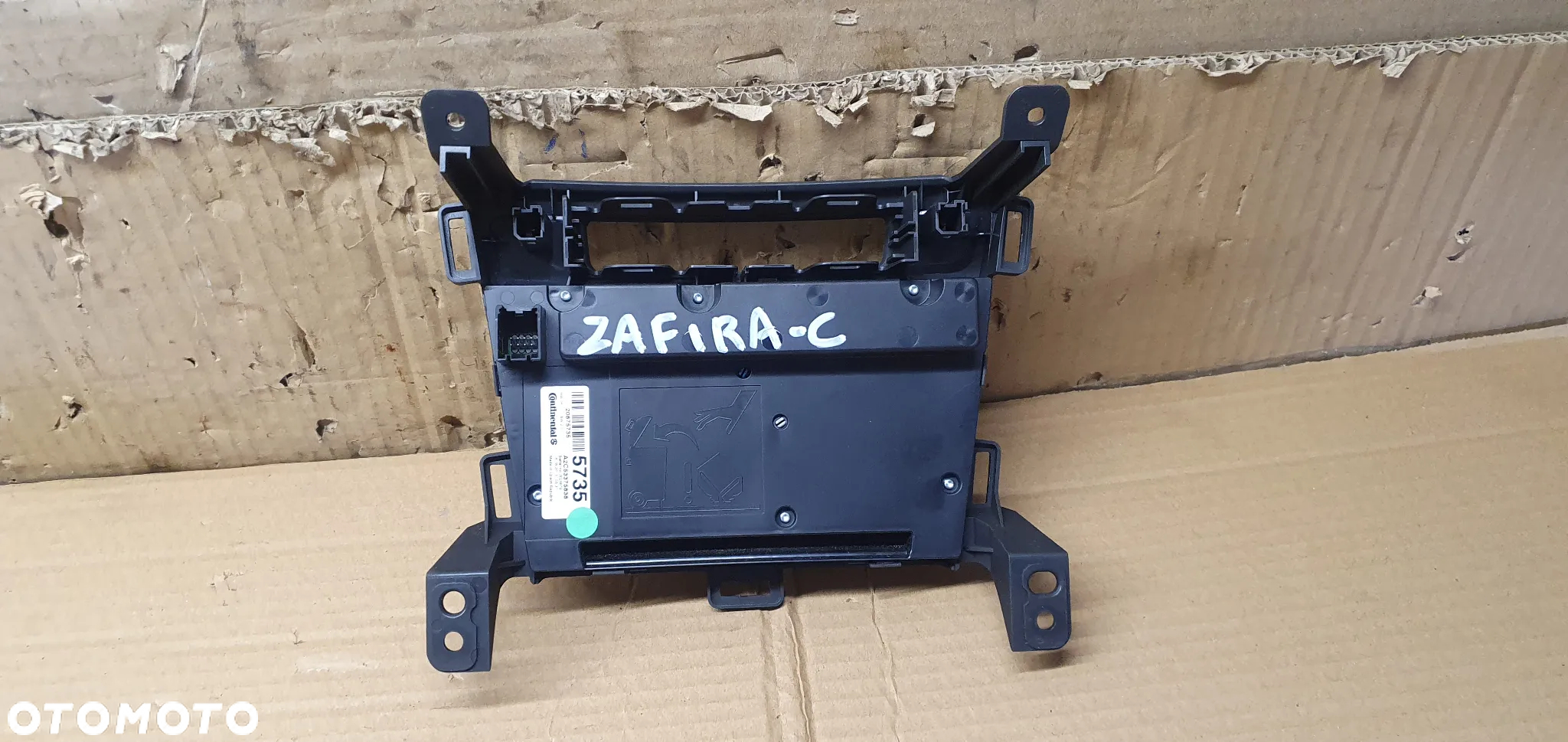 Radio radioodtwarzacz panel radia Opel Zafira C 20875735 - 5