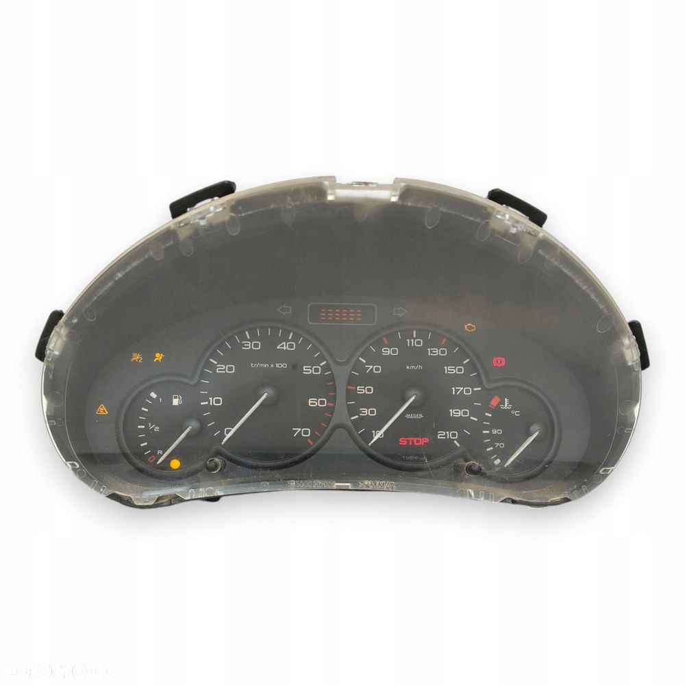 LICZNIK ZEGARY Peugeot 206 1.1 1.4 8V 1.4 16V Benzyna europa - 1