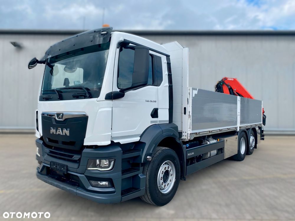 MAN TGS 26.510 6x2-4 + PALFINGER PK 22002-EHE | 6 WYSUWÓW | PILOT RADIOWY | 510 KM | 2023 - 2