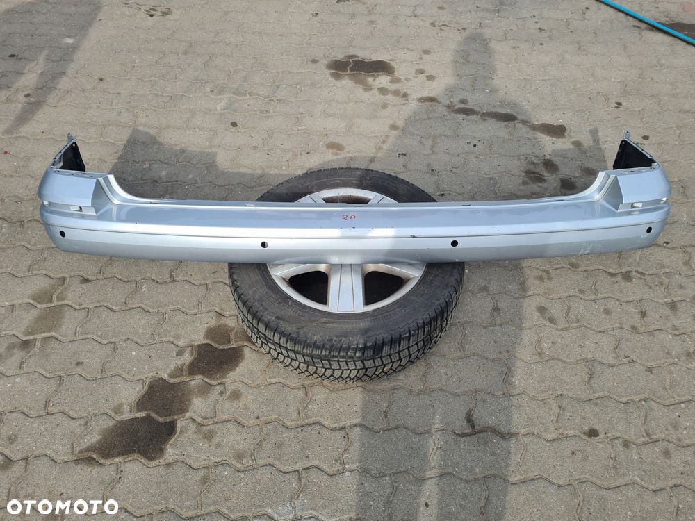 VW T6 zderzak tył srebrny LA7W PDC - 1