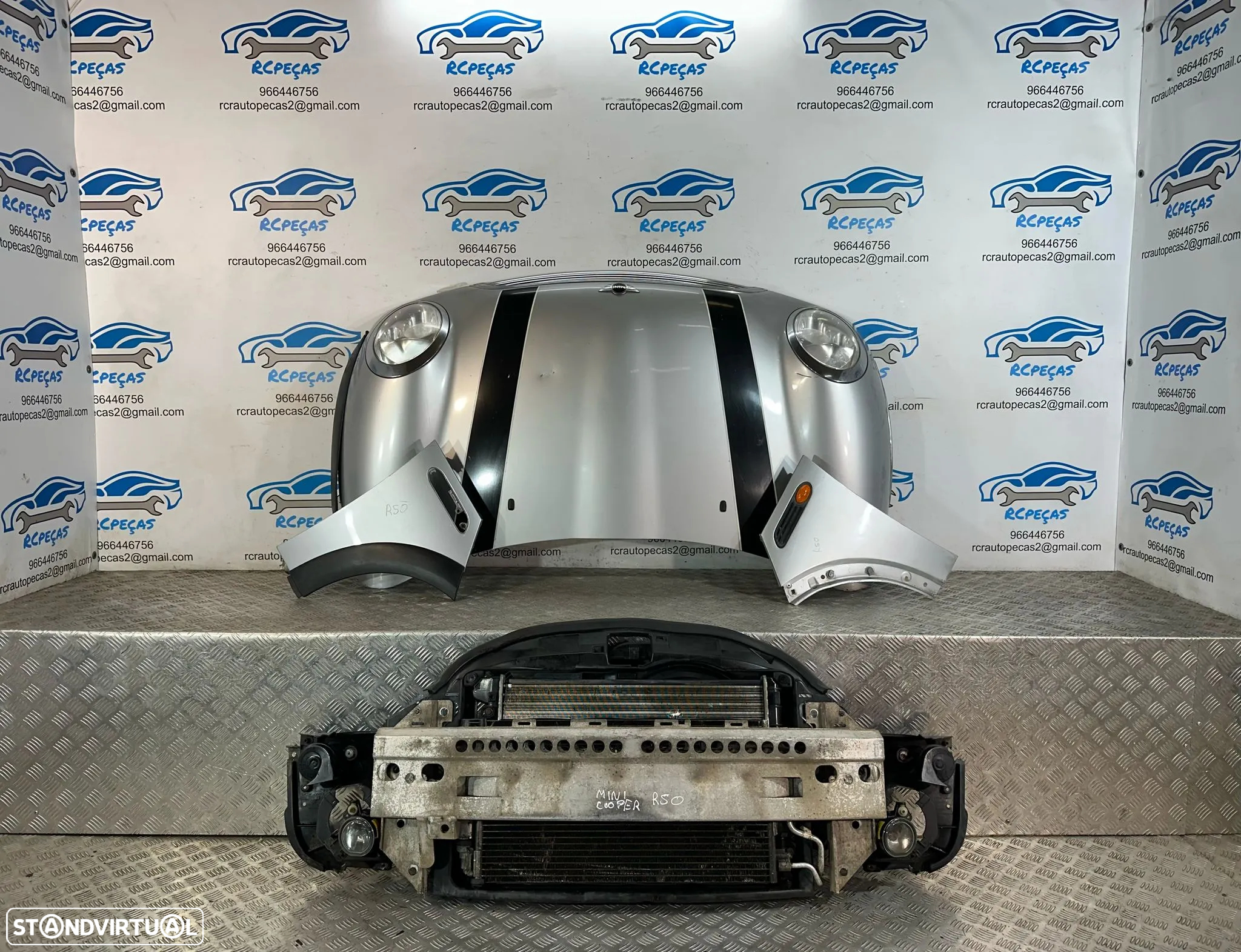 .Frente Completa Original Mini Cooper One S D R50 R52 Cabrio R53 2000 a 2008 - 5