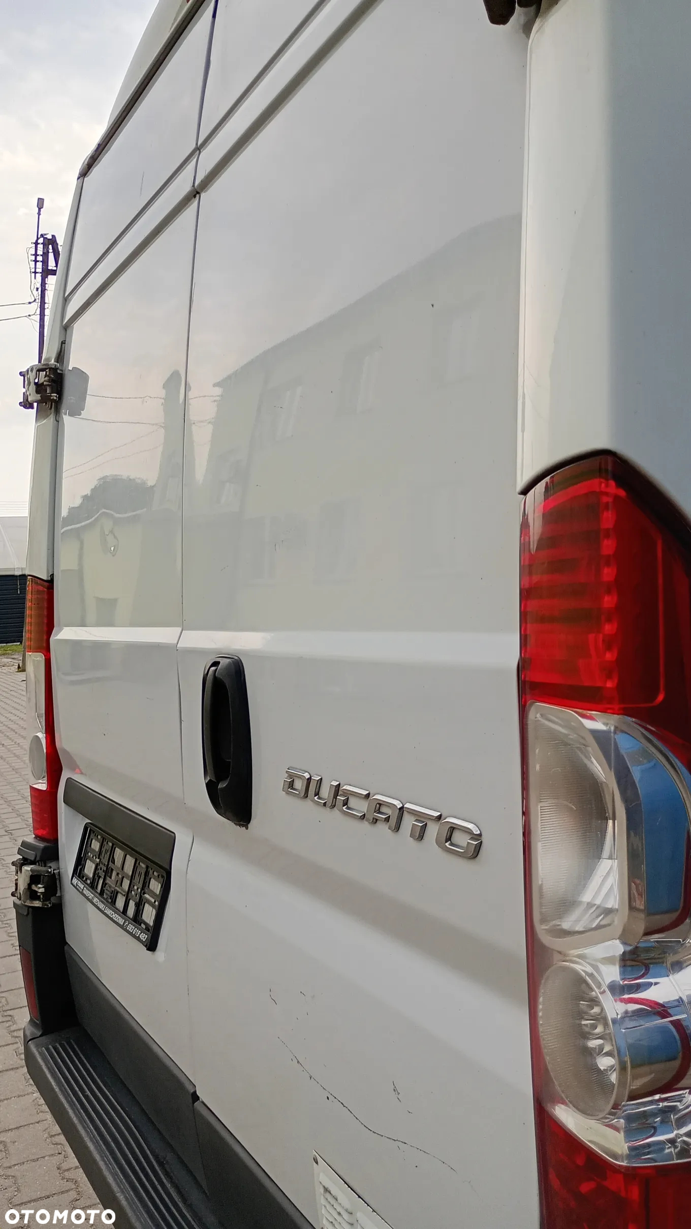 F.V Drzwi tylne wysokie uzbrojone KOMPLETNE Fiat DUCATO PEUGEOT BOXER FIAT DUCATO CITROEN JUMPER Zawiasy 270 stopni - 14