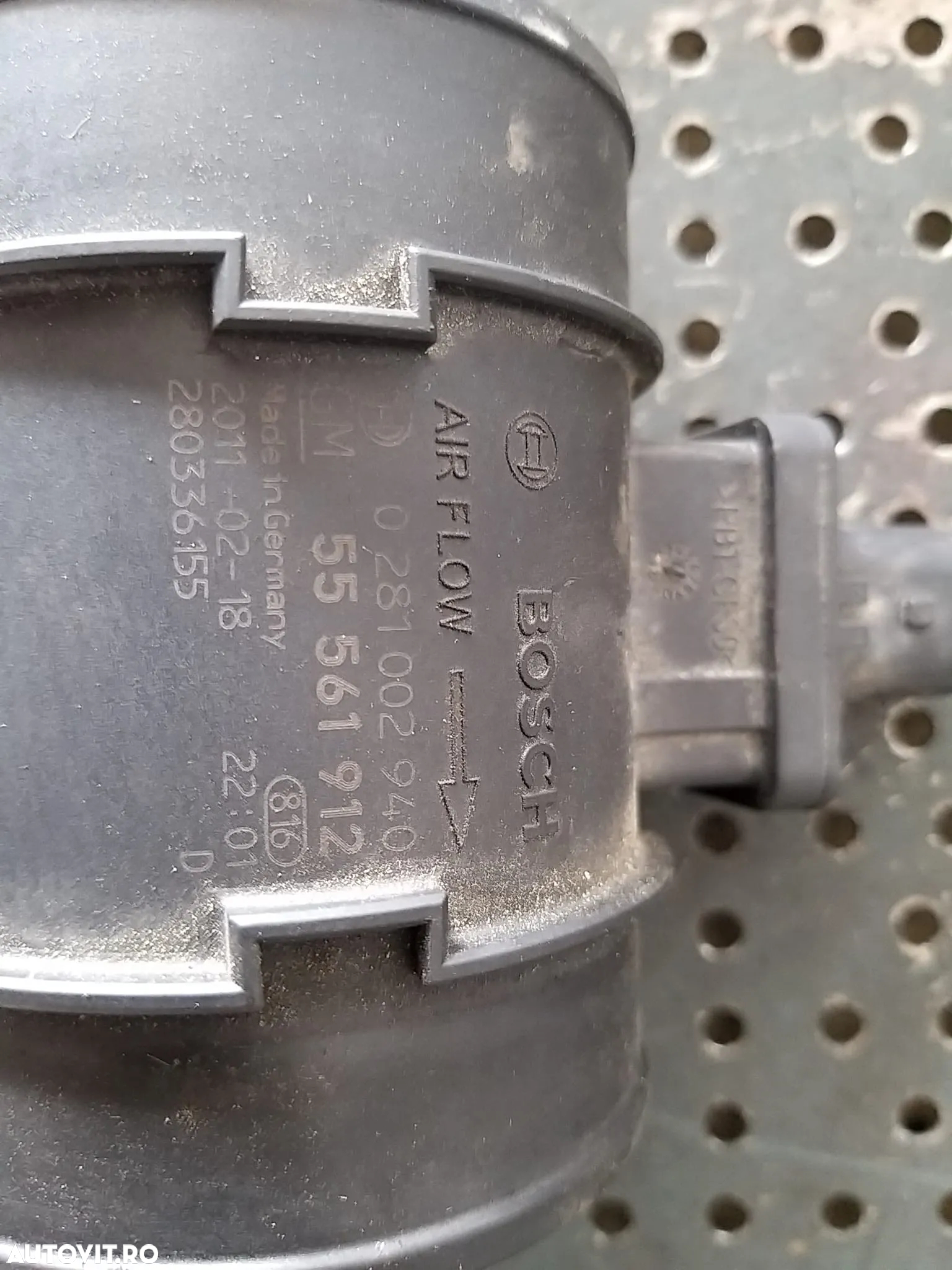 Debitmetru aer 1.7 cdti opel astra j 0281002940 55561912 - 2