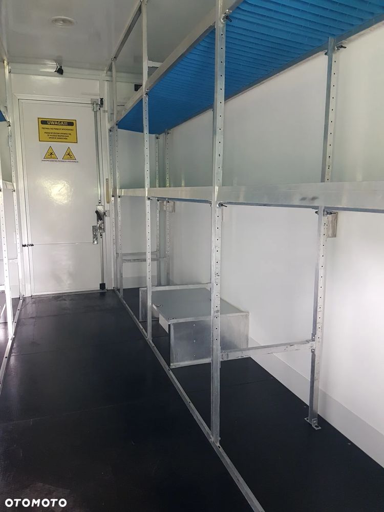 Iveco DAILY KONTENER NISKOPODŁOGOWY 4,43x2,23x2,42 SKLEP FOODTRUCK BAR KLIMA KONIOWÓZ KAMPER - 34