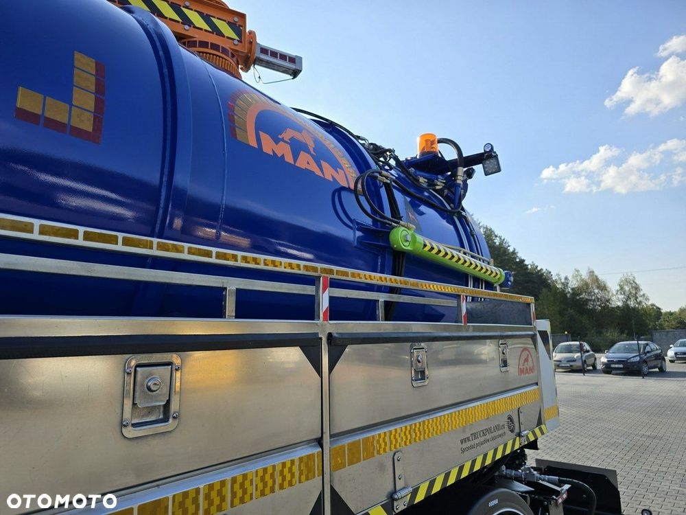 MAN 4x4 WUKO GAMON PW8  do zbierania odpadów płynnych separatorów - 18