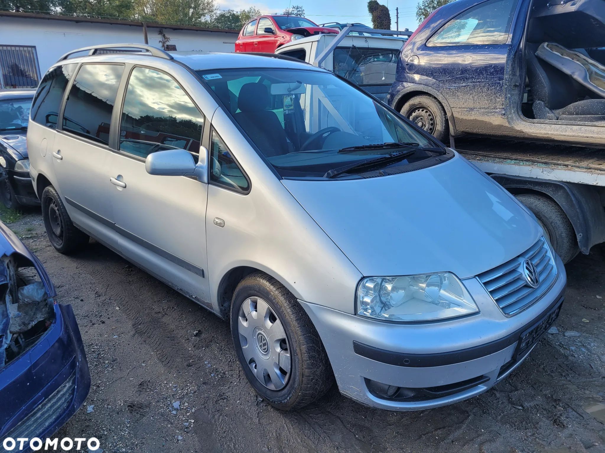 vw sharan I lift silnik 1.9 tdi auy skrzynia ehh sanki belka przód tył wahacz zacisk zwrotnica - 1