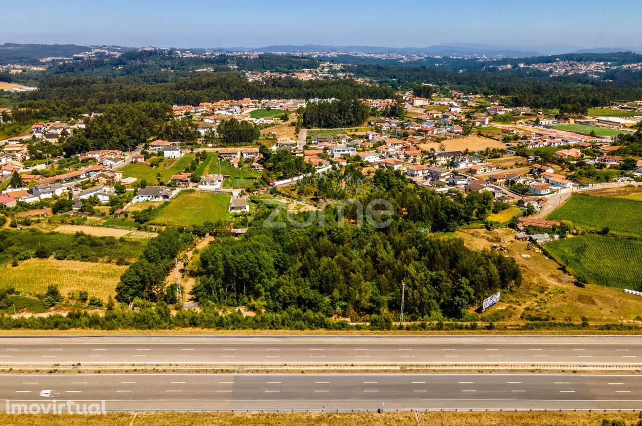 Terreno 9178m² frente para Autoestrada A1 Travanca Santa Maria Feira - Grande imagem: 3/41