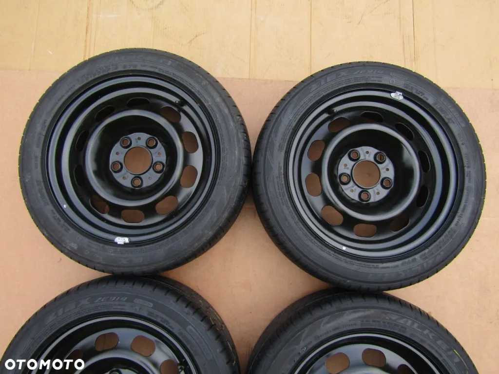 4x Felgi Koła 16 BMW 1 E36 E46 E87 + Opony 195/55 Letnie 20r - 5